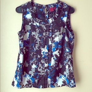 3/$15 EUC Dressy Marble Pattern Shell